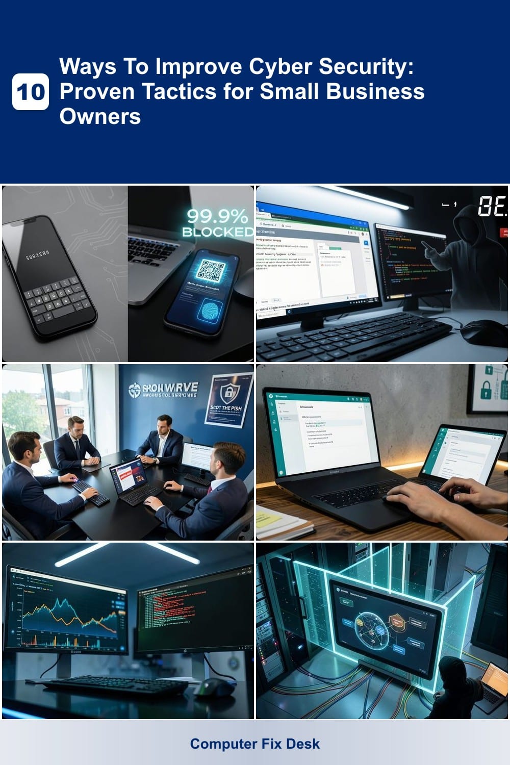 10 Ways To Improve Cyber Security: Proven Tactics for Small Business Owners