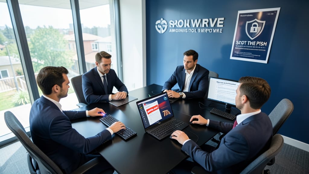 Employee Cybersecurity Training Simulations