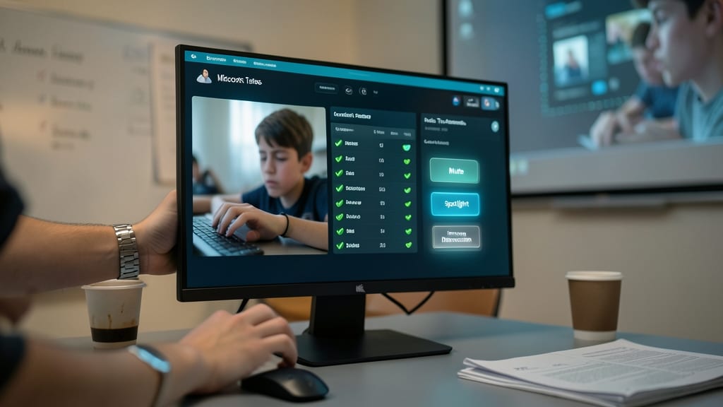 Built-In Classroom Management Features