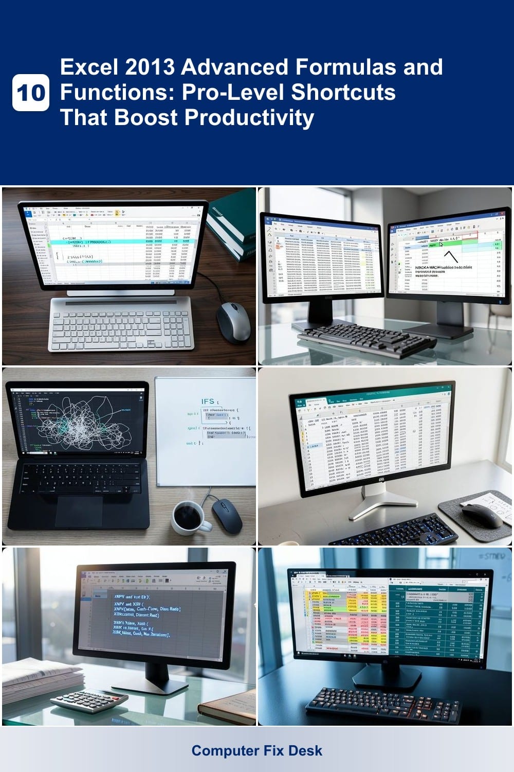 10 Excel 2013 Advanced Formulas and Functions: Pro-Level Shortcuts That Boost Productivity