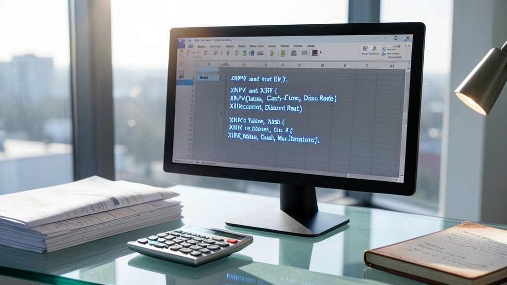 Financial Modeling with XNPV and XIRR
