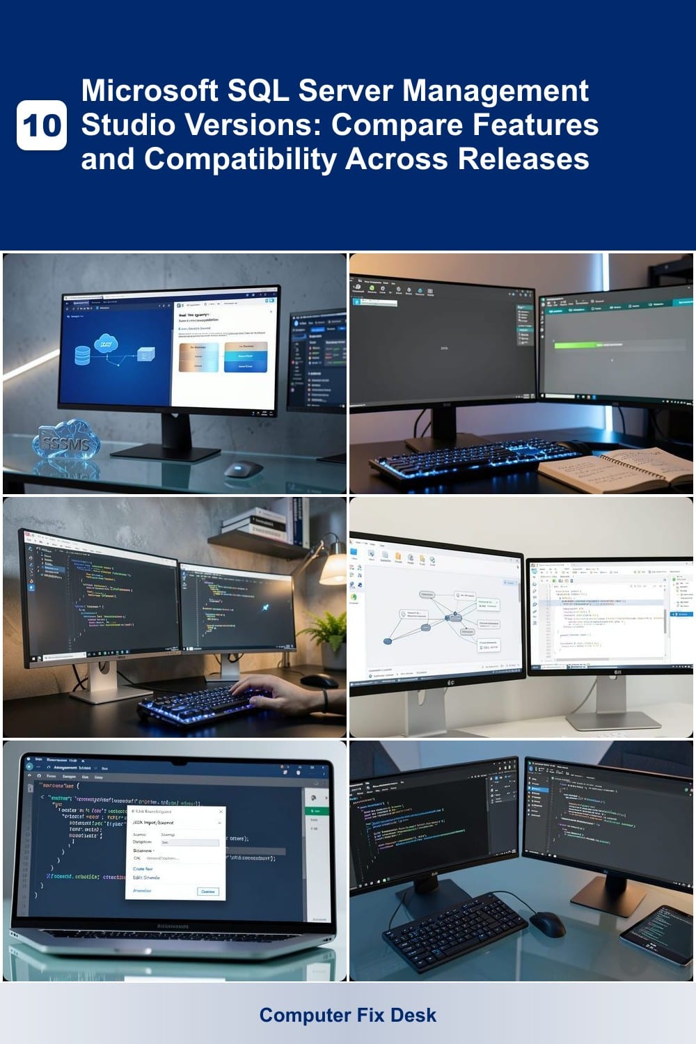 10 Microsoft SQL Server Management Studio Versions: Compare Features and Compatibility Across Releases